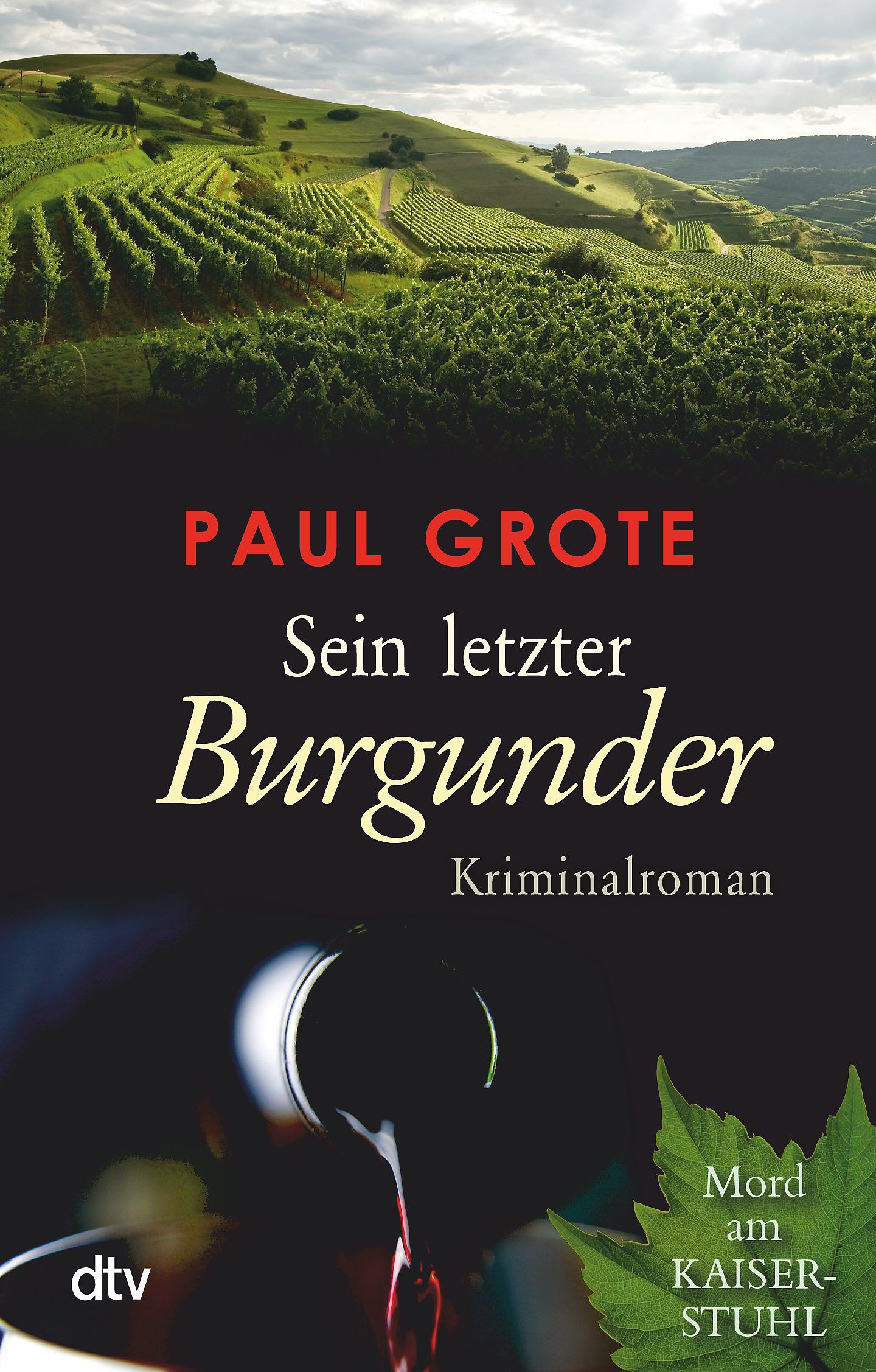 Vorderes Coverbild Sein letzter Burgunder