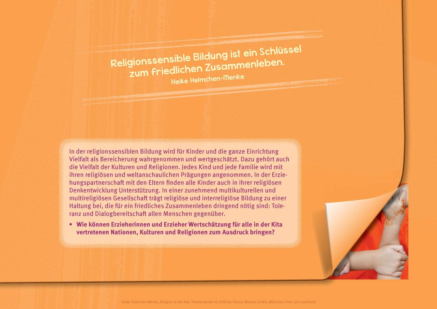 Beispielinhalt (Bild) Religion in der Kita