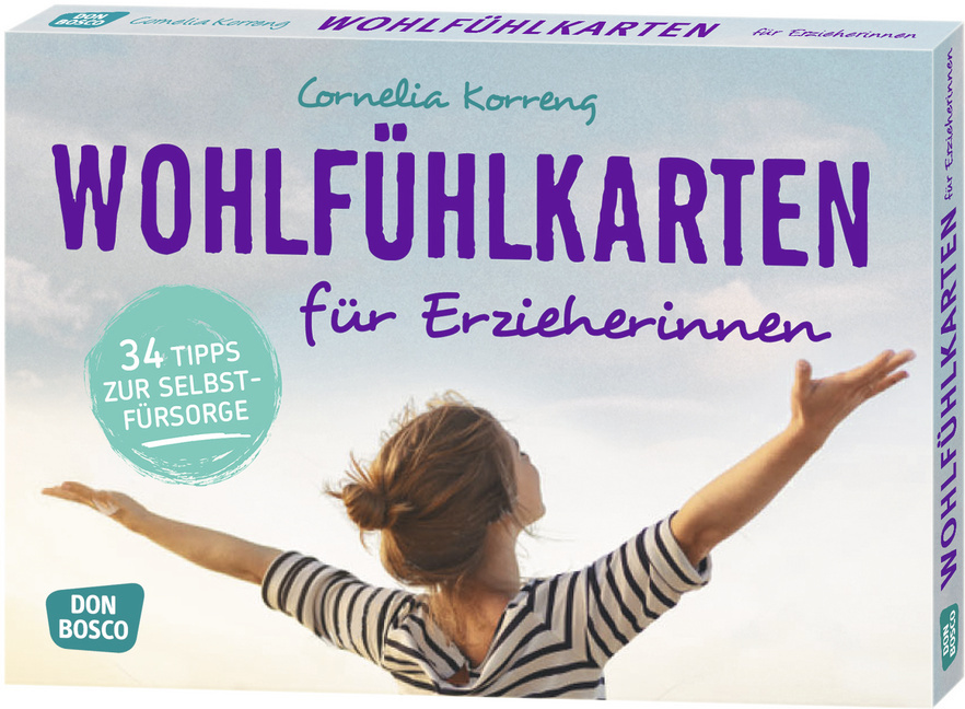 Vorderes Coverbild Wohlfühlkarten für Erzieherinnen