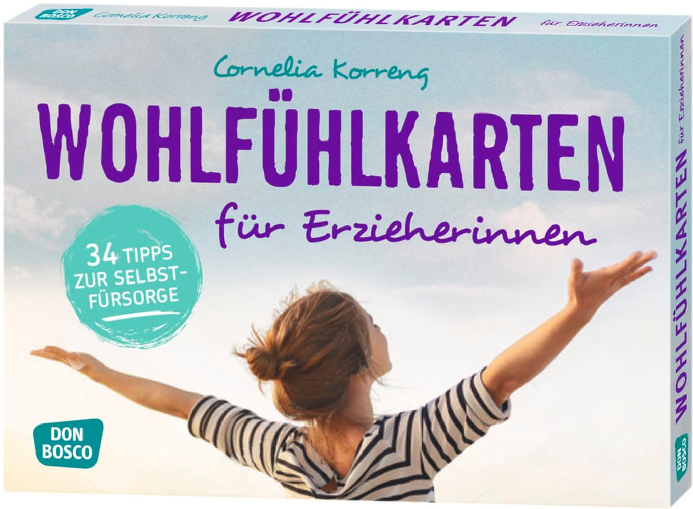 Vorderes Coverbild Wohlfühlkarten für Erzieherinnen