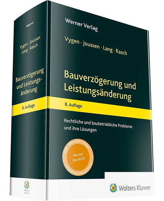 Vorderes Coverbild Bauverzögerung und Leistungsänderung