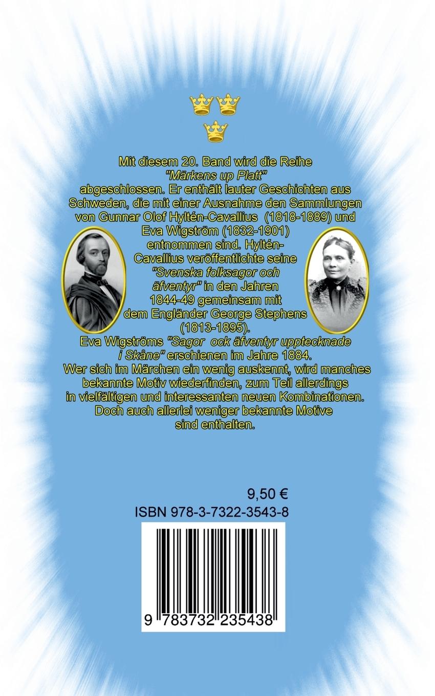 Rückseitencover Jumfer Swaanwitt un Jumfer Voss-Steert