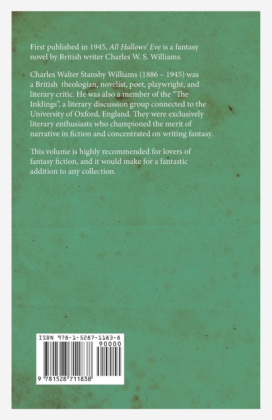 Rückseitencover All Hallows' Eve