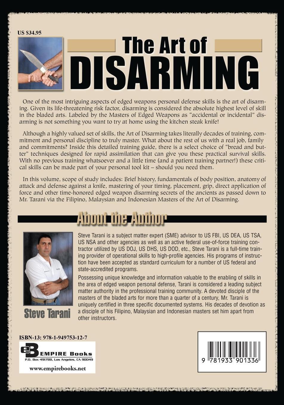 Rückseitencover The Art of Disarming