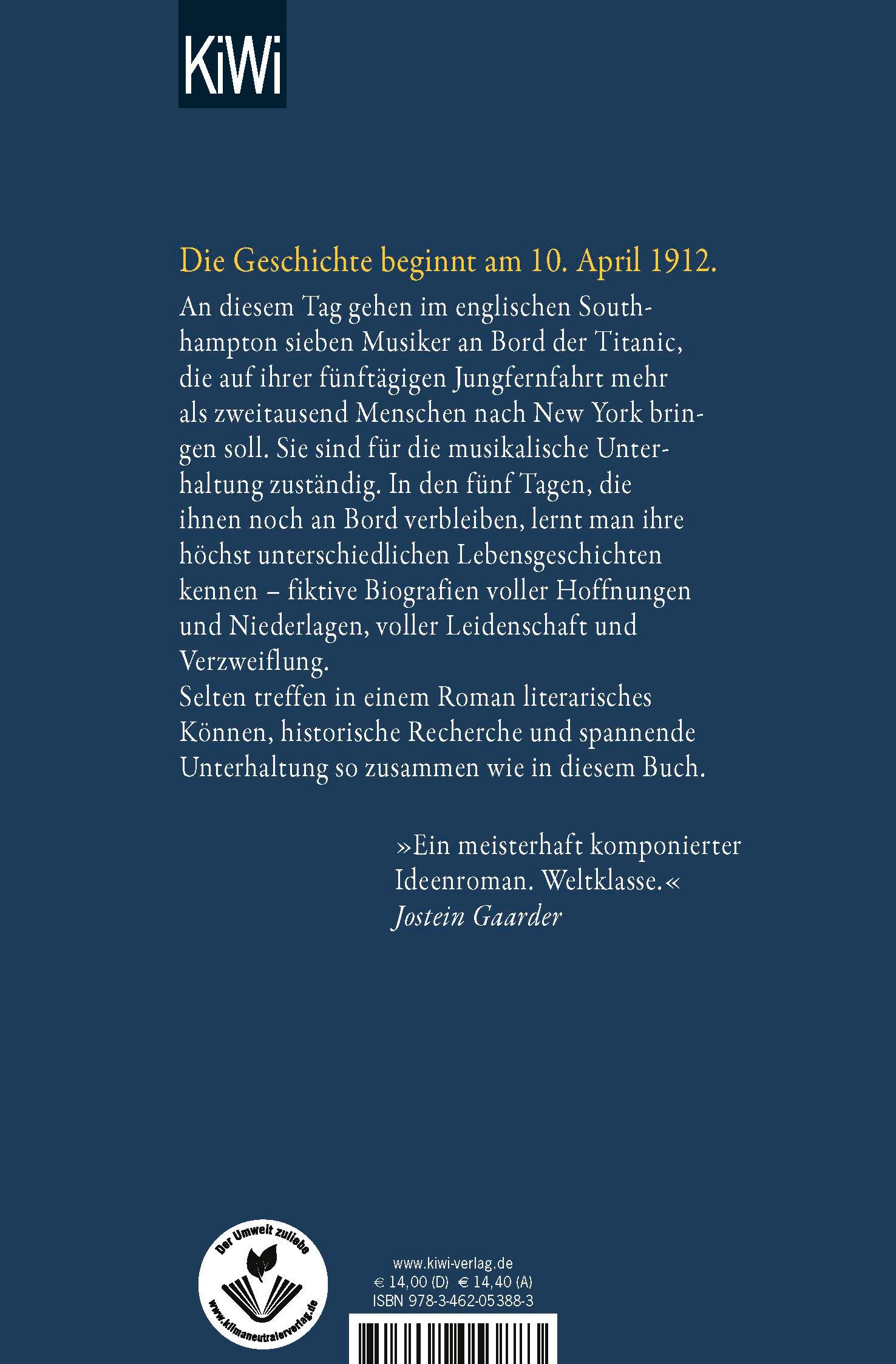 Rückseitencover Choral am Ende der Reise