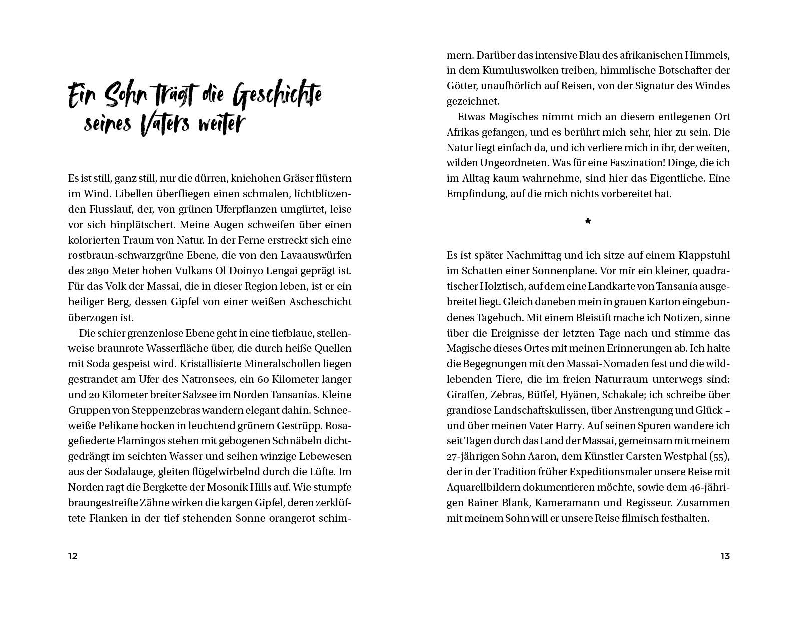 Beispielinhalt (Bild) Mein Vater, mein Sohn und der Kilimandscharo