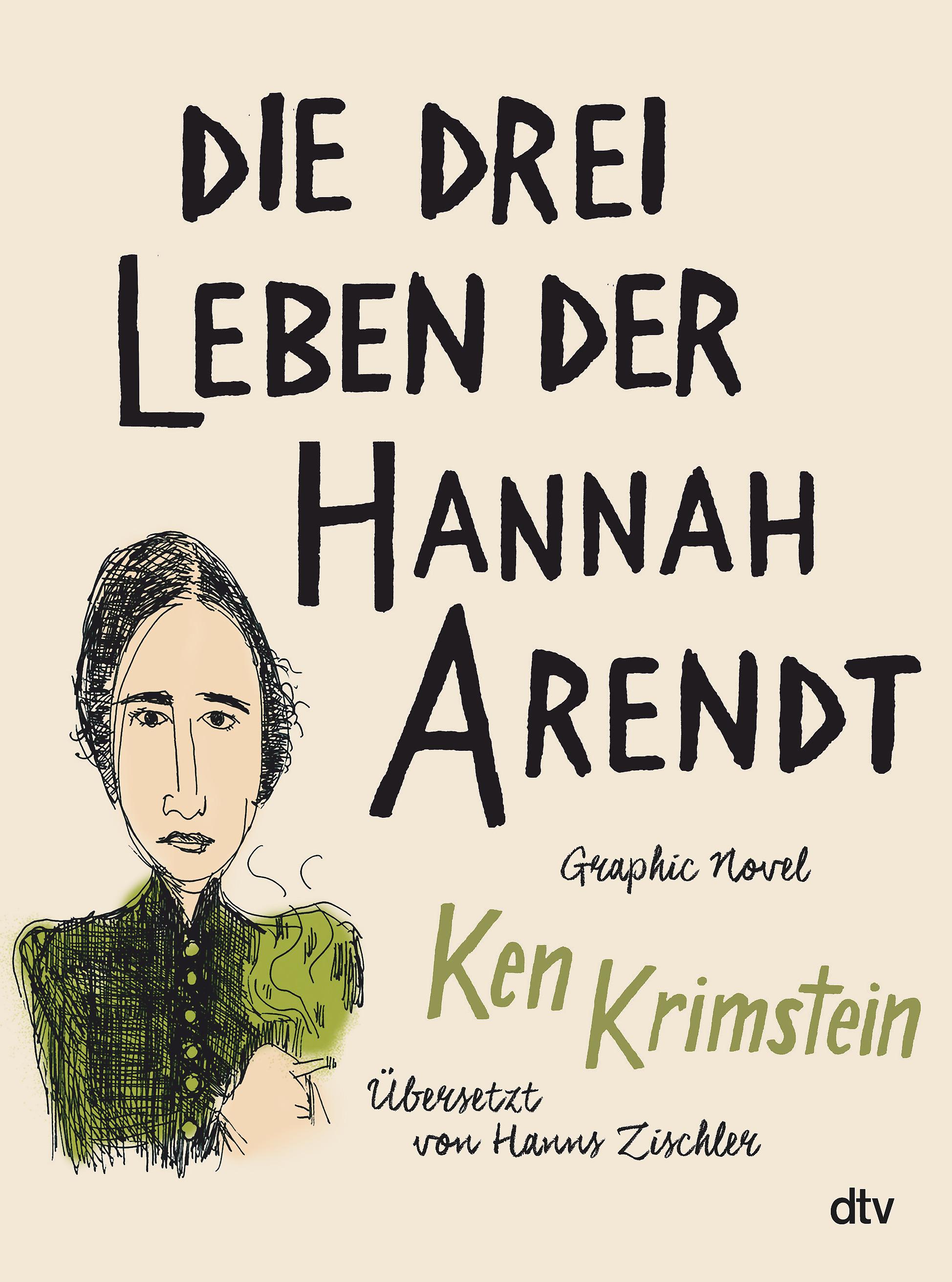 Vorderes Coverbild Die drei Leben der Hannah Arendt