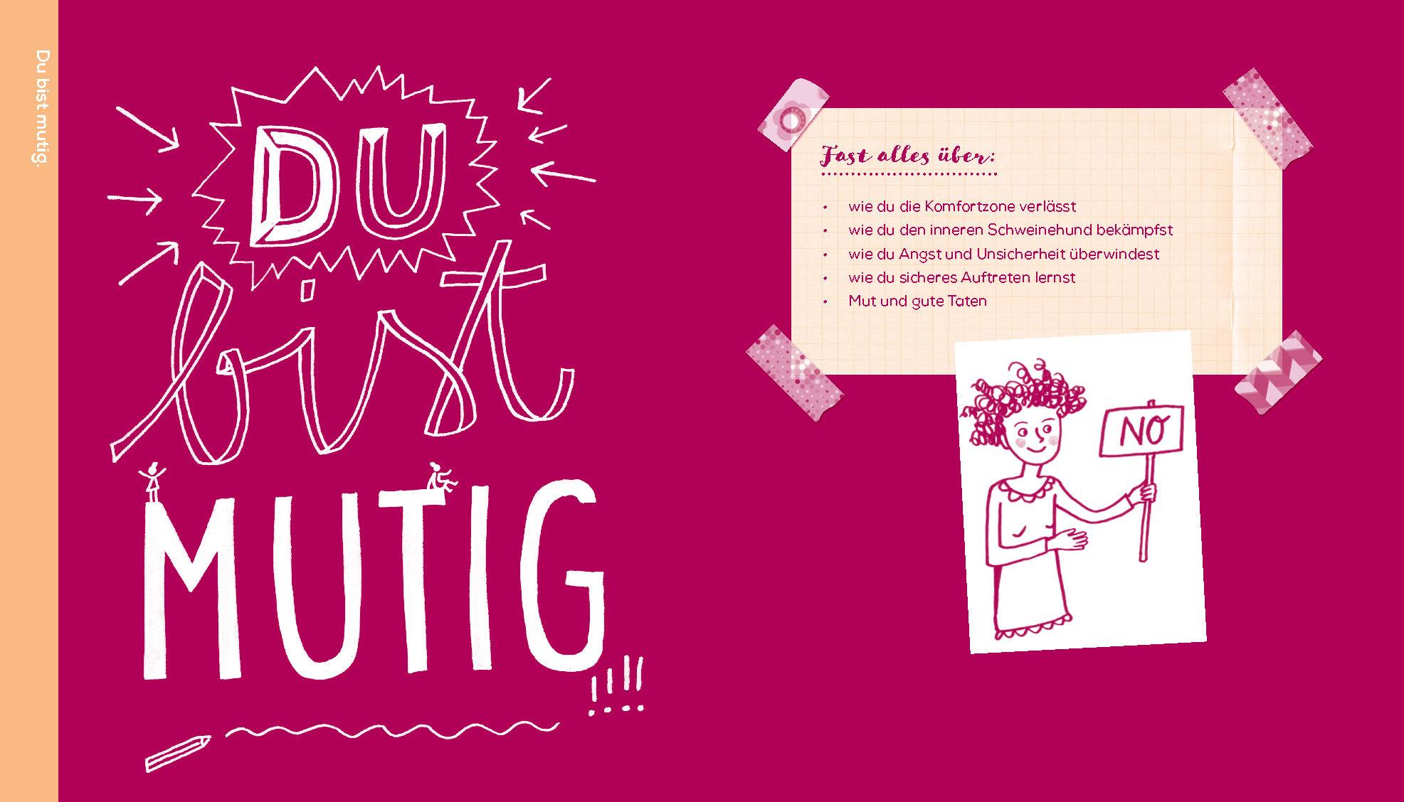 Beispielinhalt (Bild) Go, Girl! Mit diesem Buch schaffst du alles