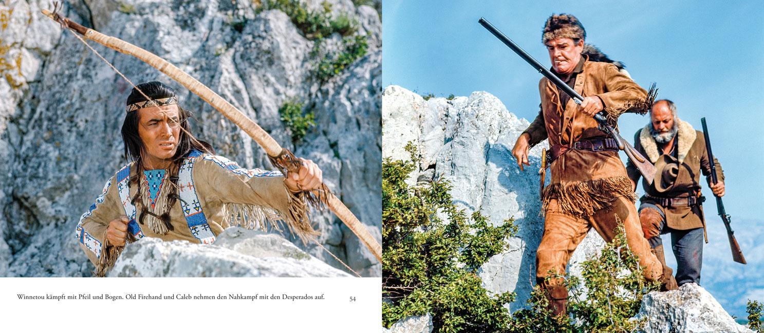 Beispielinhalt (Bild) Winnetou und sein Freund Old Firehand