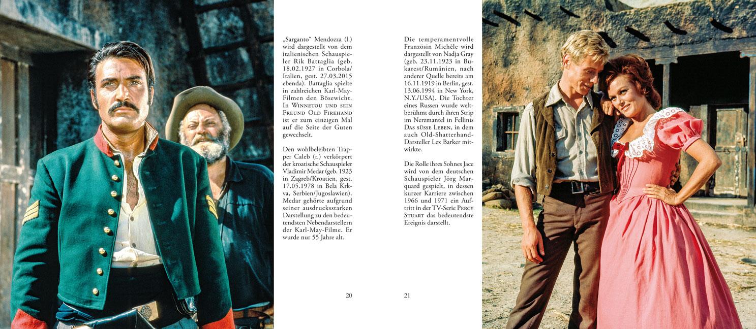 Beispielinhalt (Bild) Winnetou und sein Freund Old Firehand