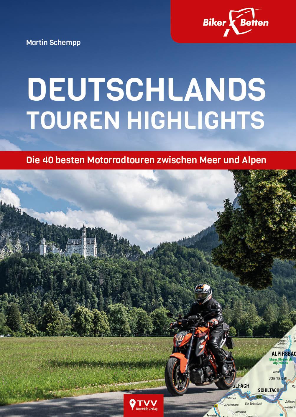 Vorderes Coverbild Deutschlands Touren Highlights