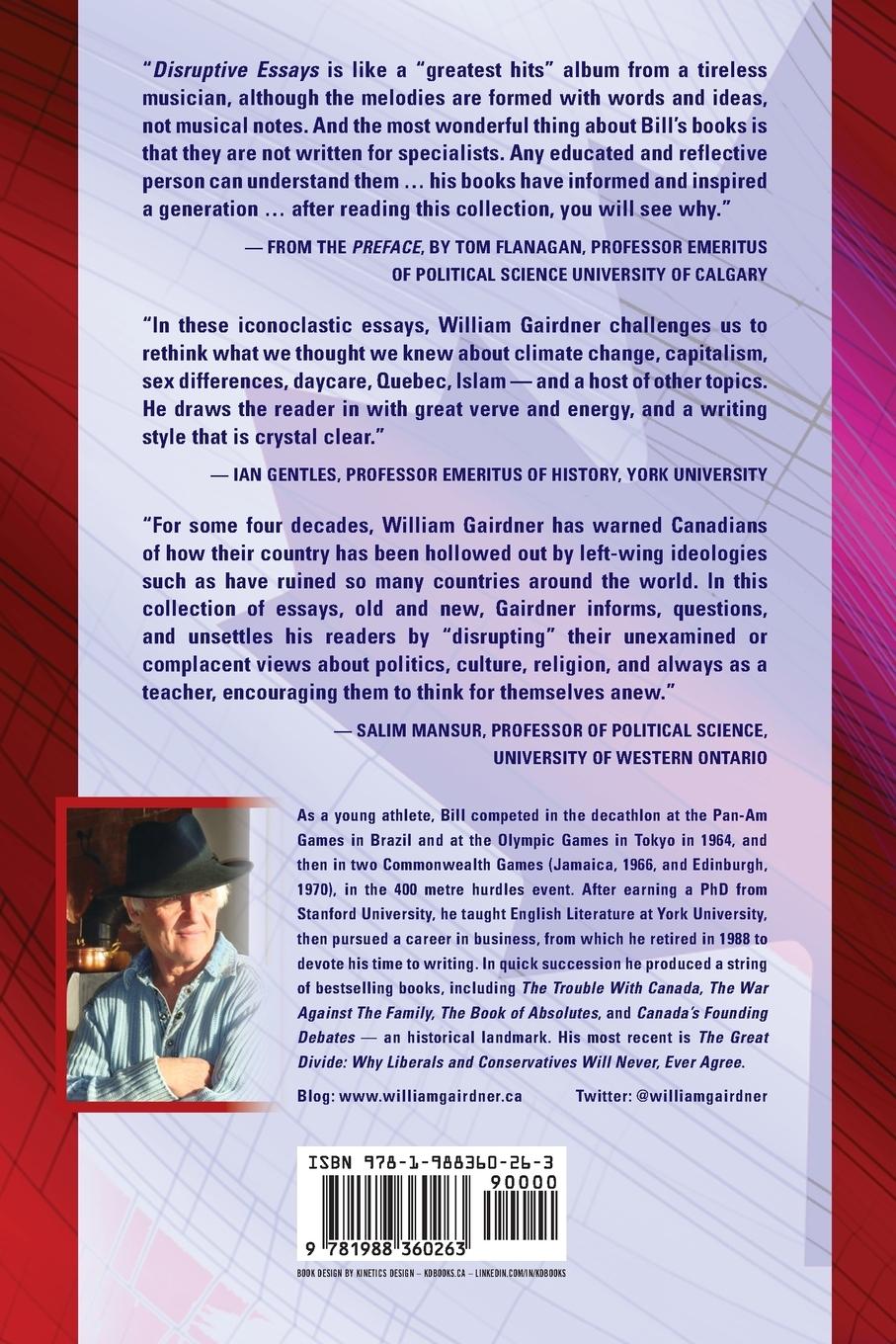 Rückseitencover DISRUPTIVE ESSAYS