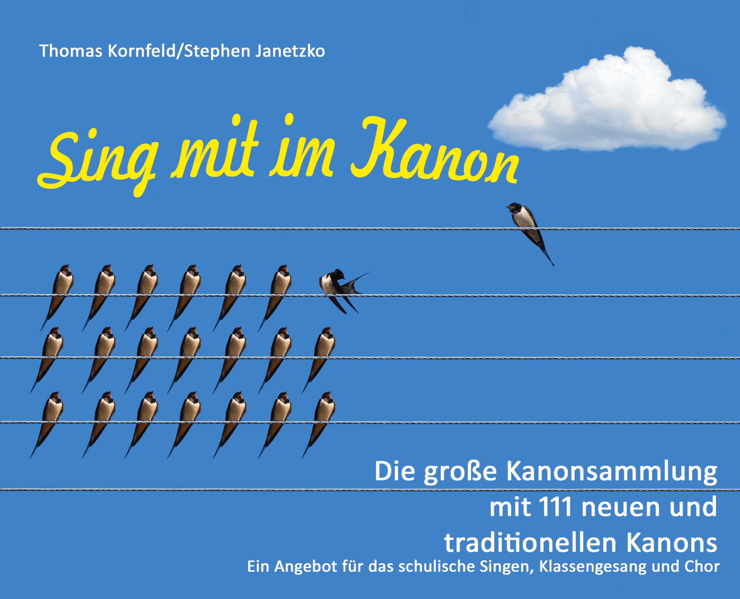 Vorderes Coverbild Sing mit im Kanon. Die große Kanonsammlung mit 111 neuen und traditionellen Kanons