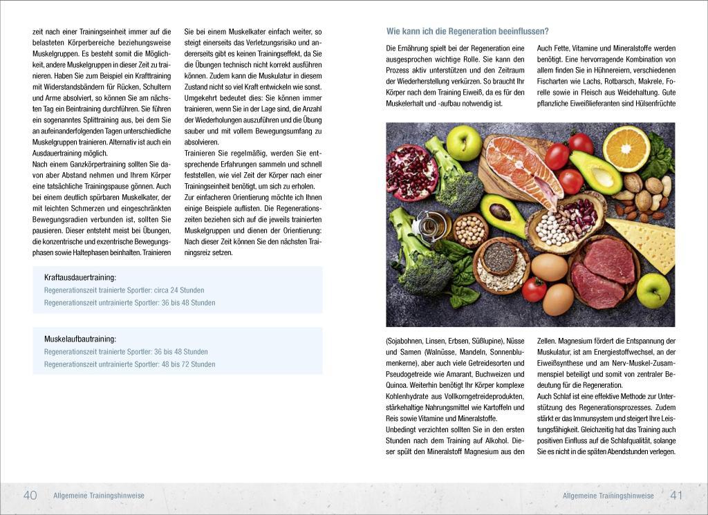 Beispielinhalt (Bild) Krafttraining mit Fitnessbändern