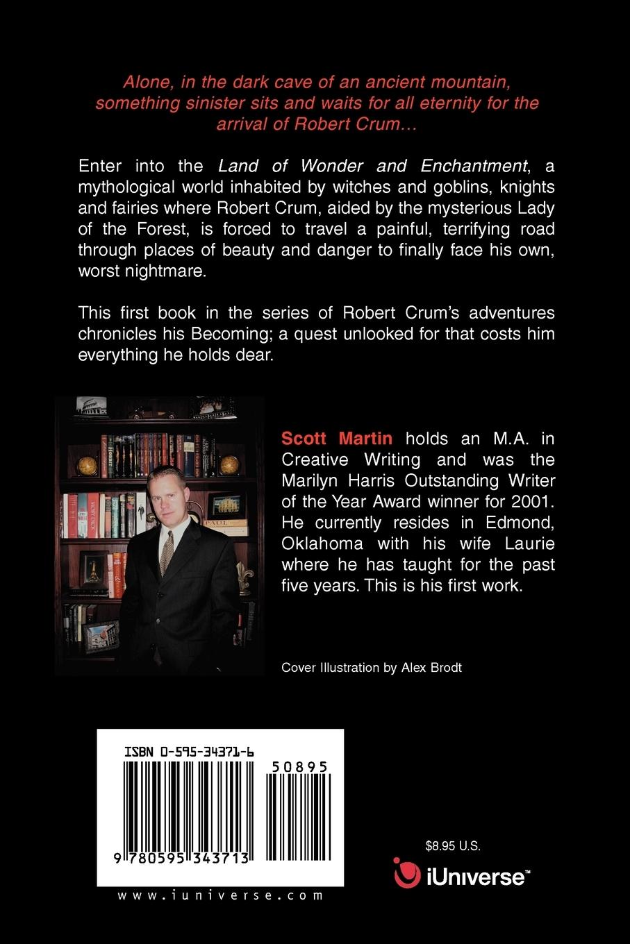 Rückseitencover Robert Crum In The Land Of Wonder And Enchantment