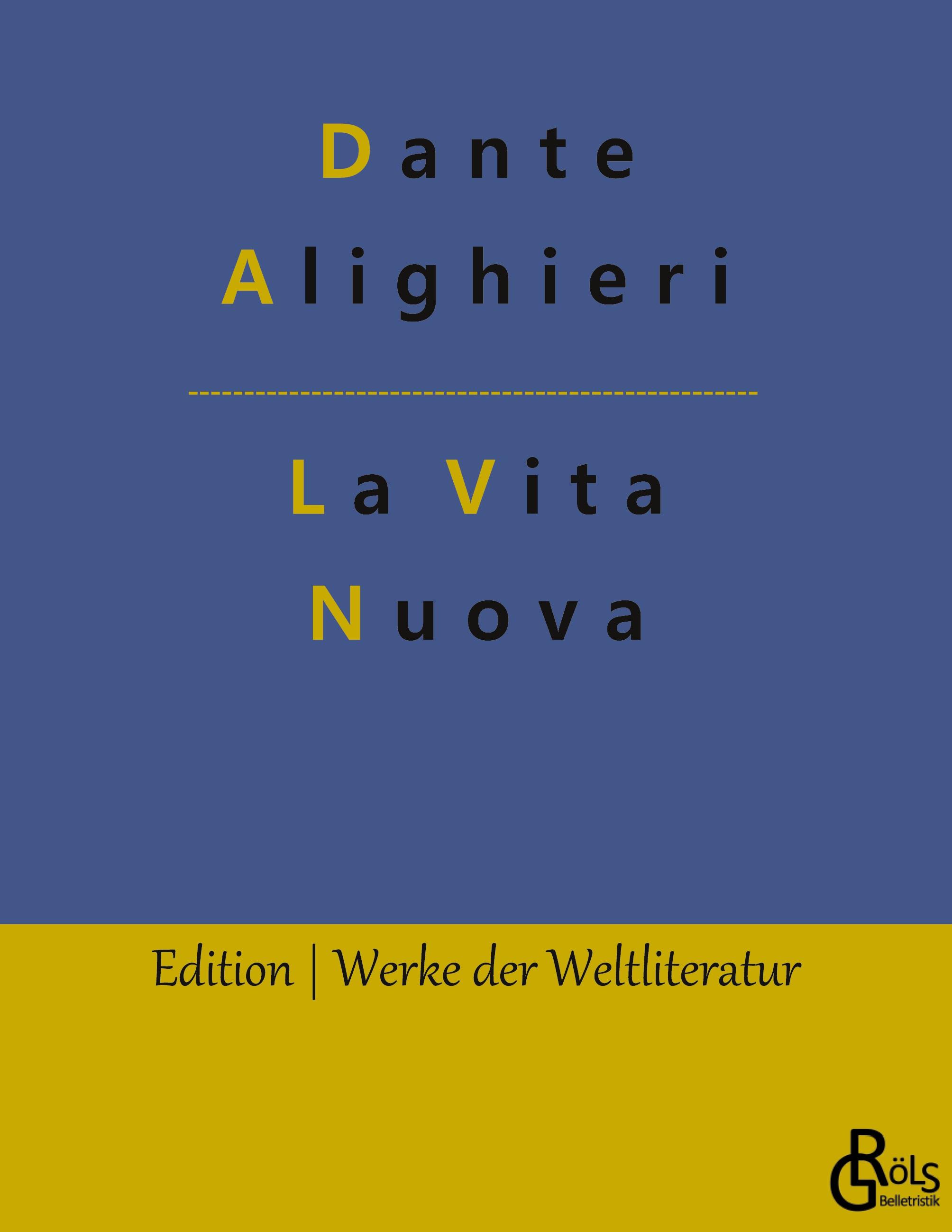 Vorderes Coverbild La Vita Nuova