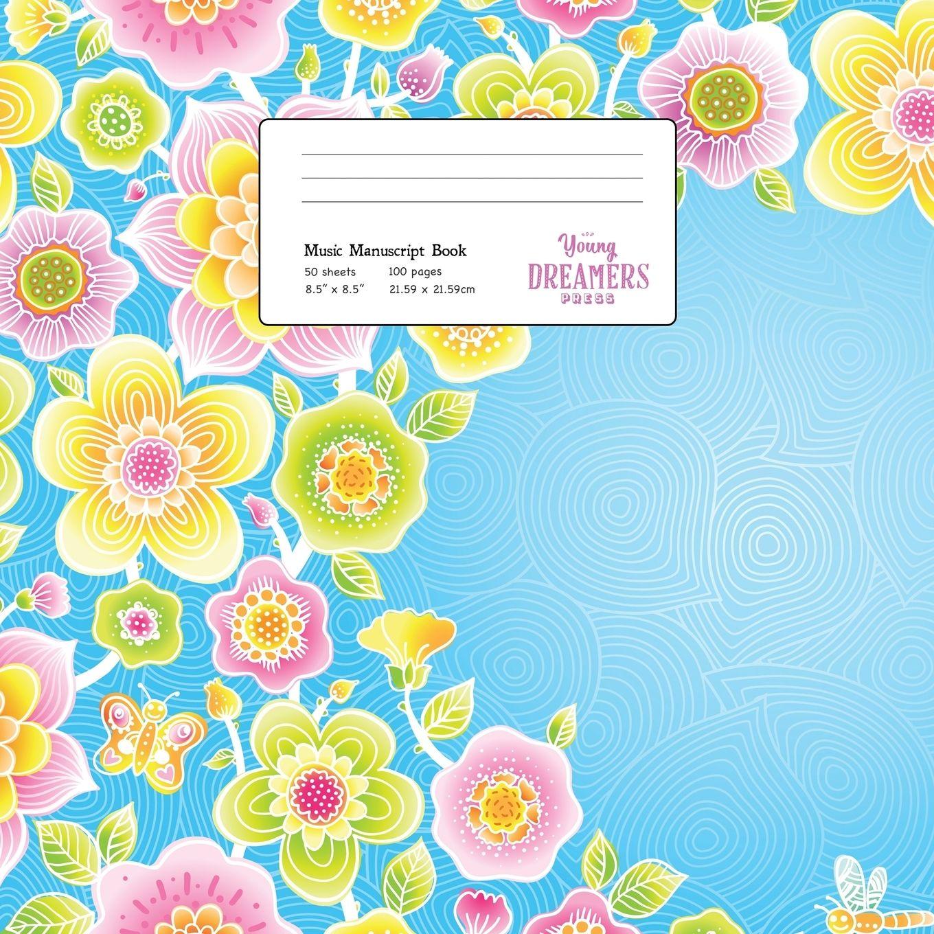 Vorderes Coverbild Music Manuscript Book