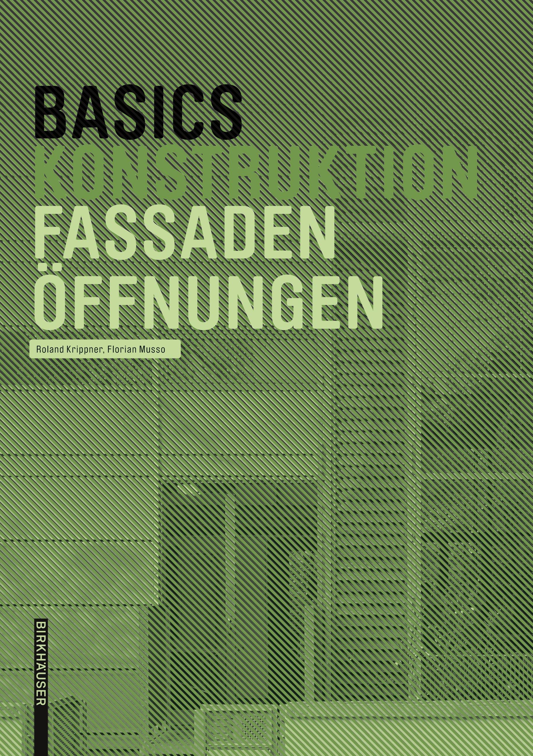 Vorderes Coverbild Basics Fassadenöffnungen