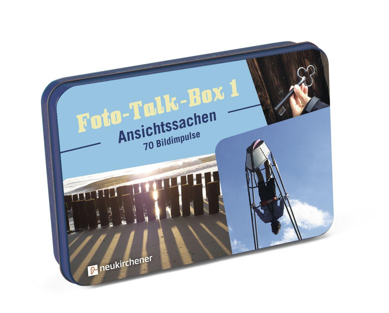 Vorderes Coverbild Foto-Talk-Box 1 - Ansichtssachen