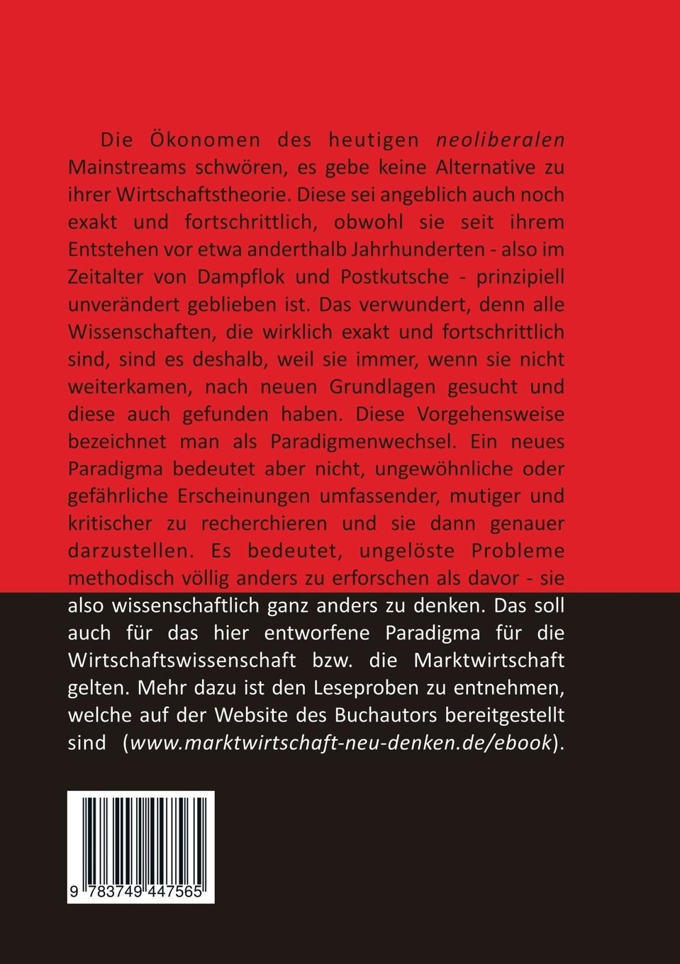 Rückseitencover Marktwirtschaft neu denken