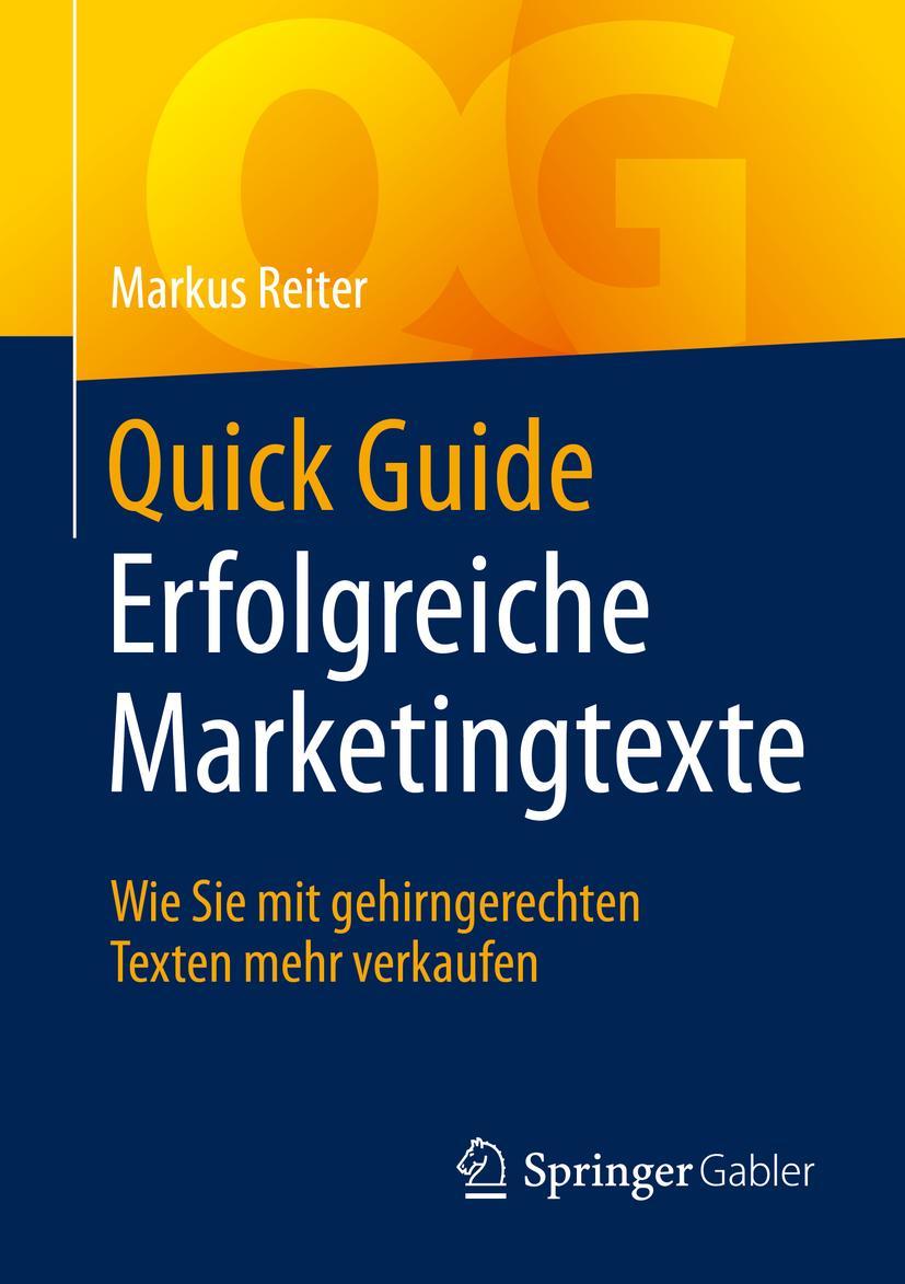 Vorderes Coverbild Quick Guide Erfolgreiche Marketingtexte