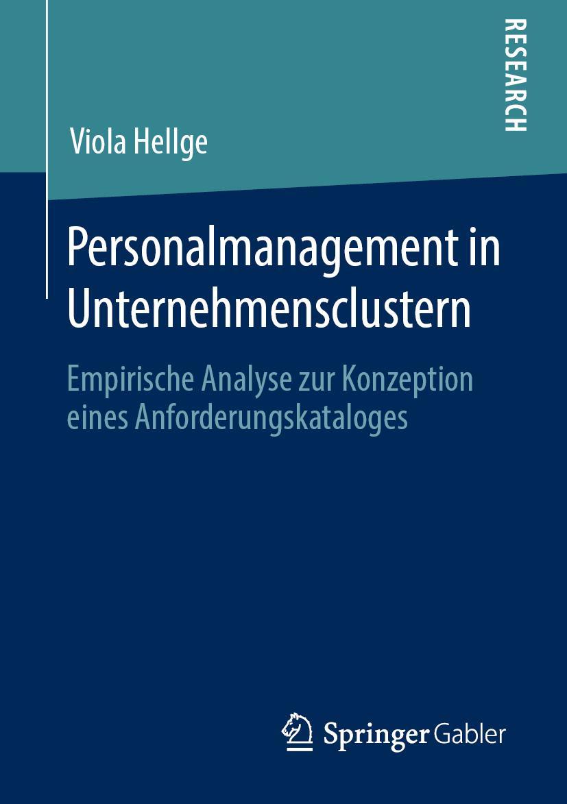 Vorderes Coverbild Personalmanagement in Unternehmensclustern