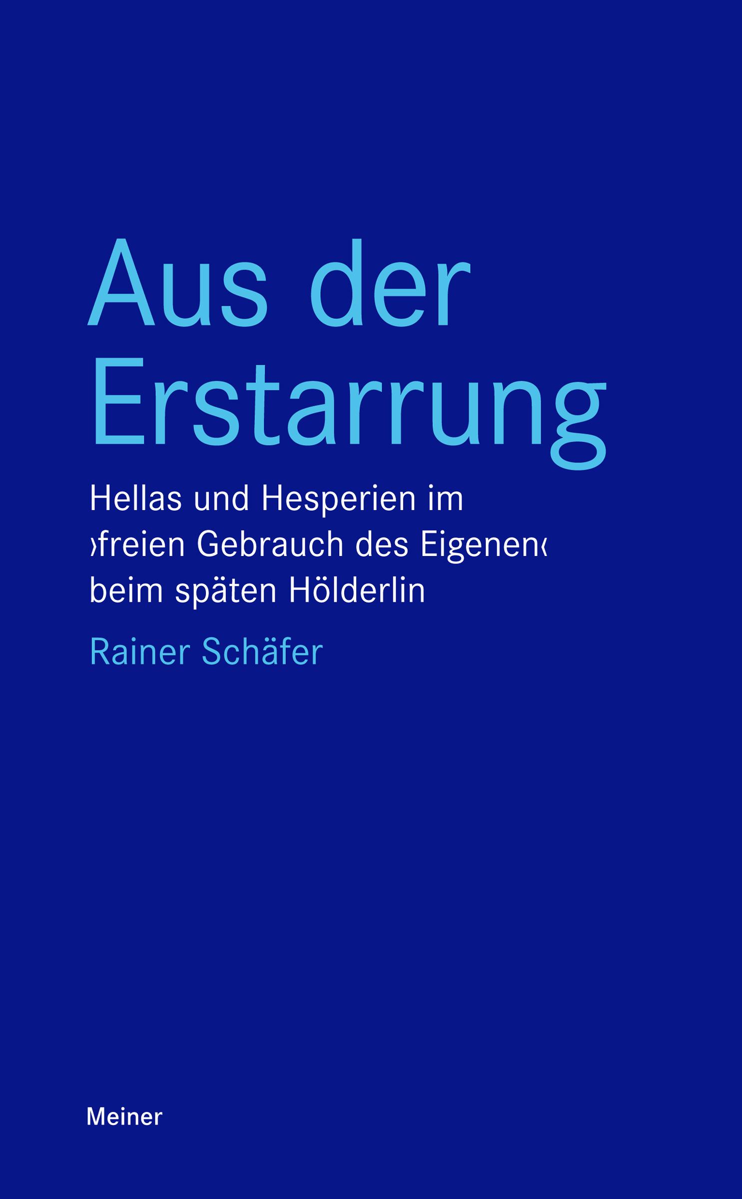 Vorderes Coverbild Aus der Erstarrung