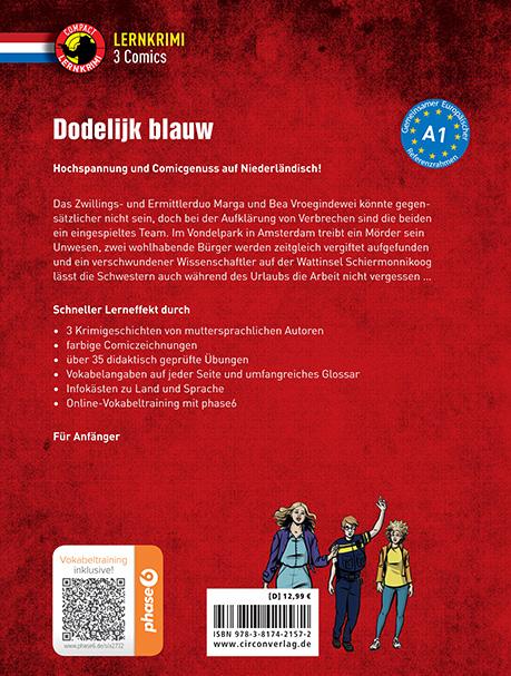 Rückseitencover Dodelijk blauw