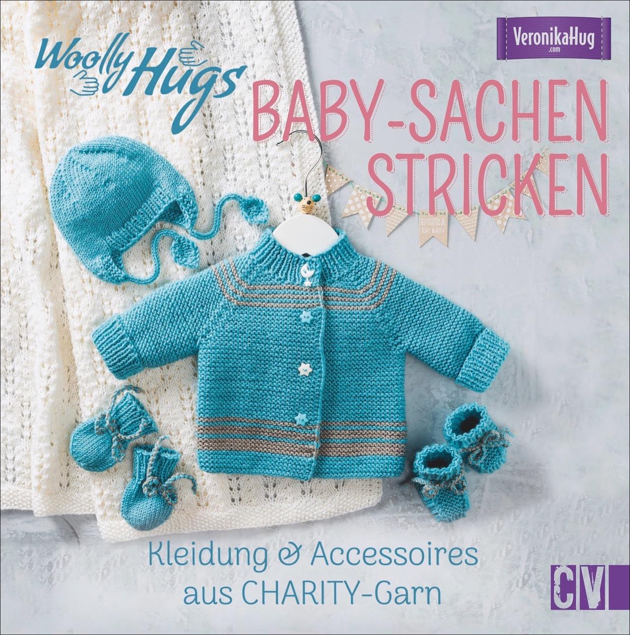 Vorderes Coverbild Woolly Hugs Baby-Sachen stricken
