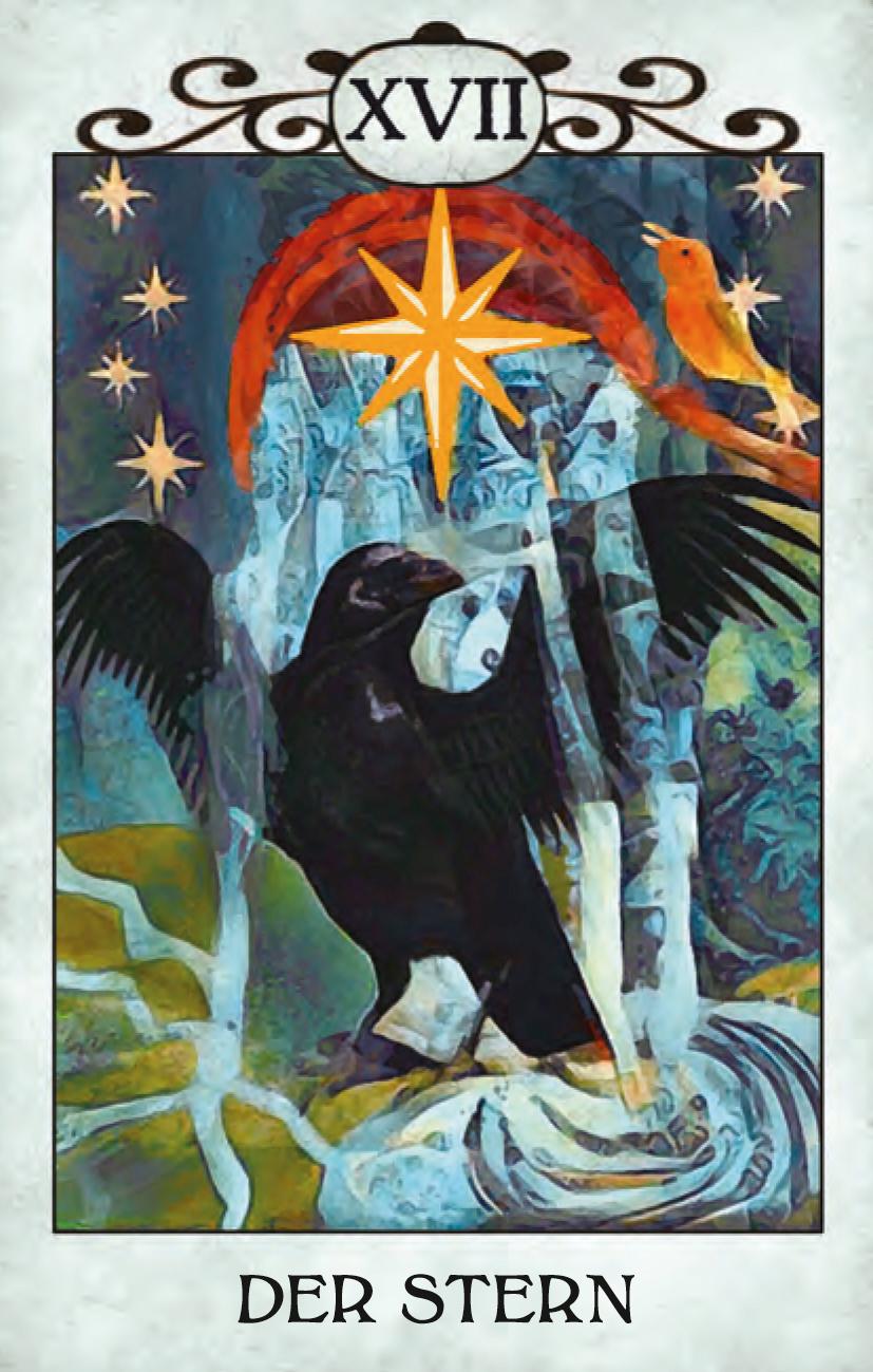 Beispielinhalt (Bild) Raben Tarot
