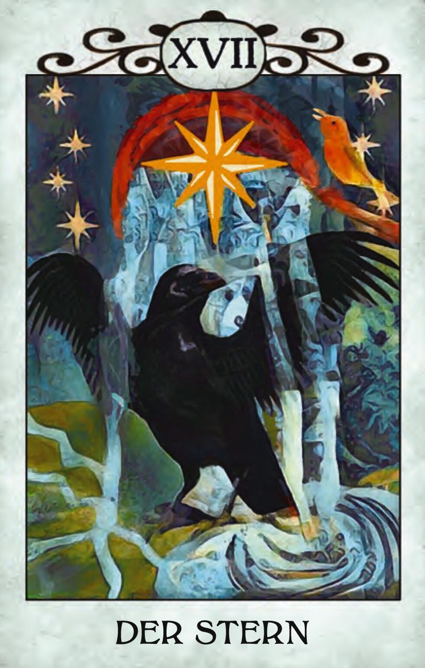 Beispielinhalt (Bild) Raben Tarot