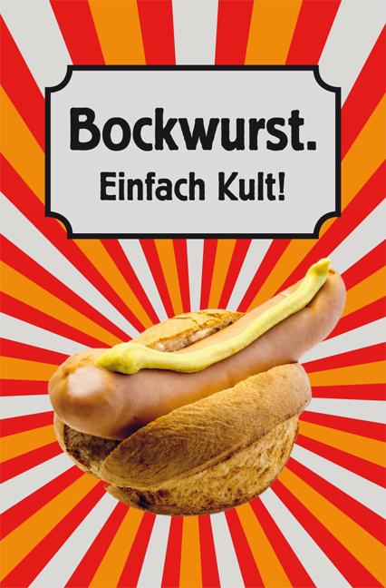 Vorderes Coverbild Bockwurst. Einfach Kult!