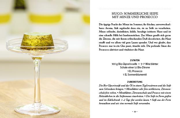 Beispielinhalt (Bild) Das kleine Buch: Naturseifen aus Wald und Wiese