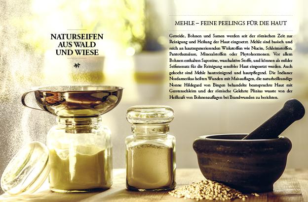 Beispielinhalt (Bild) Das kleine Buch: Naturseifen aus Wald und Wiese