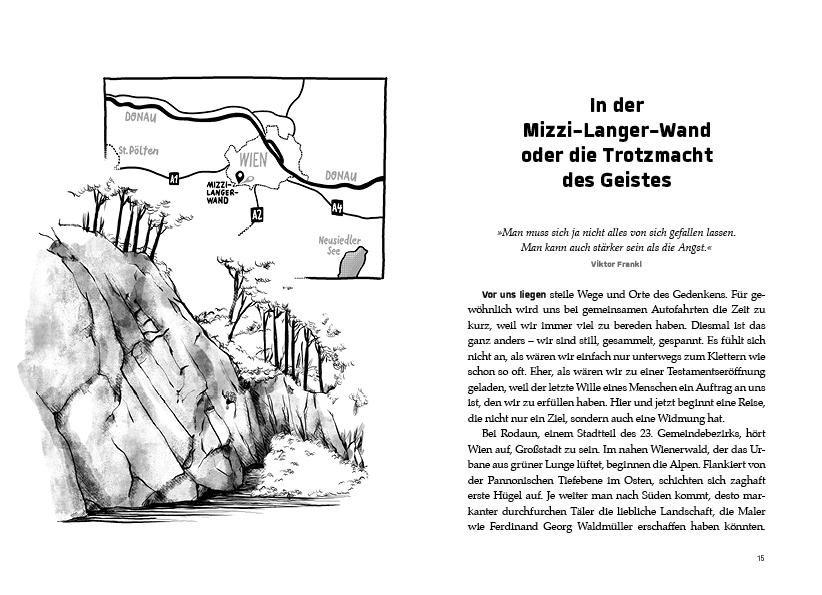 Beispielinhalt (Bild) Berg und Sinn - Im Nachstieg von Viktor Frankl