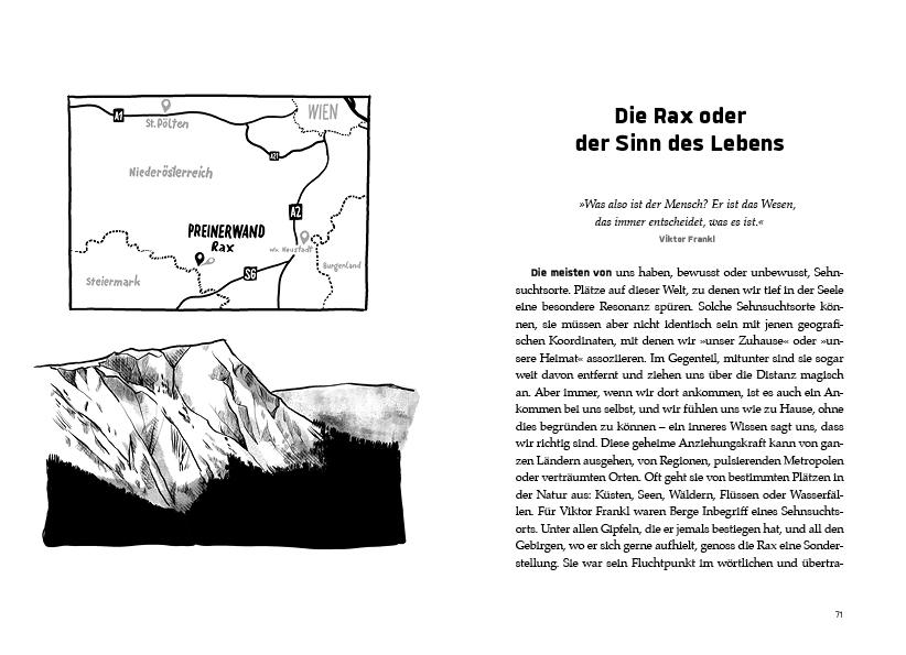 Beispielinhalt (Bild) Berg und Sinn - Im Nachstieg von Viktor Frankl