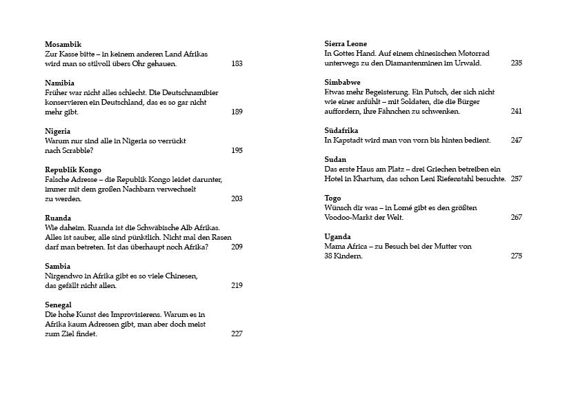 Beispielinhalt (Bild) Der lachende Kontinent