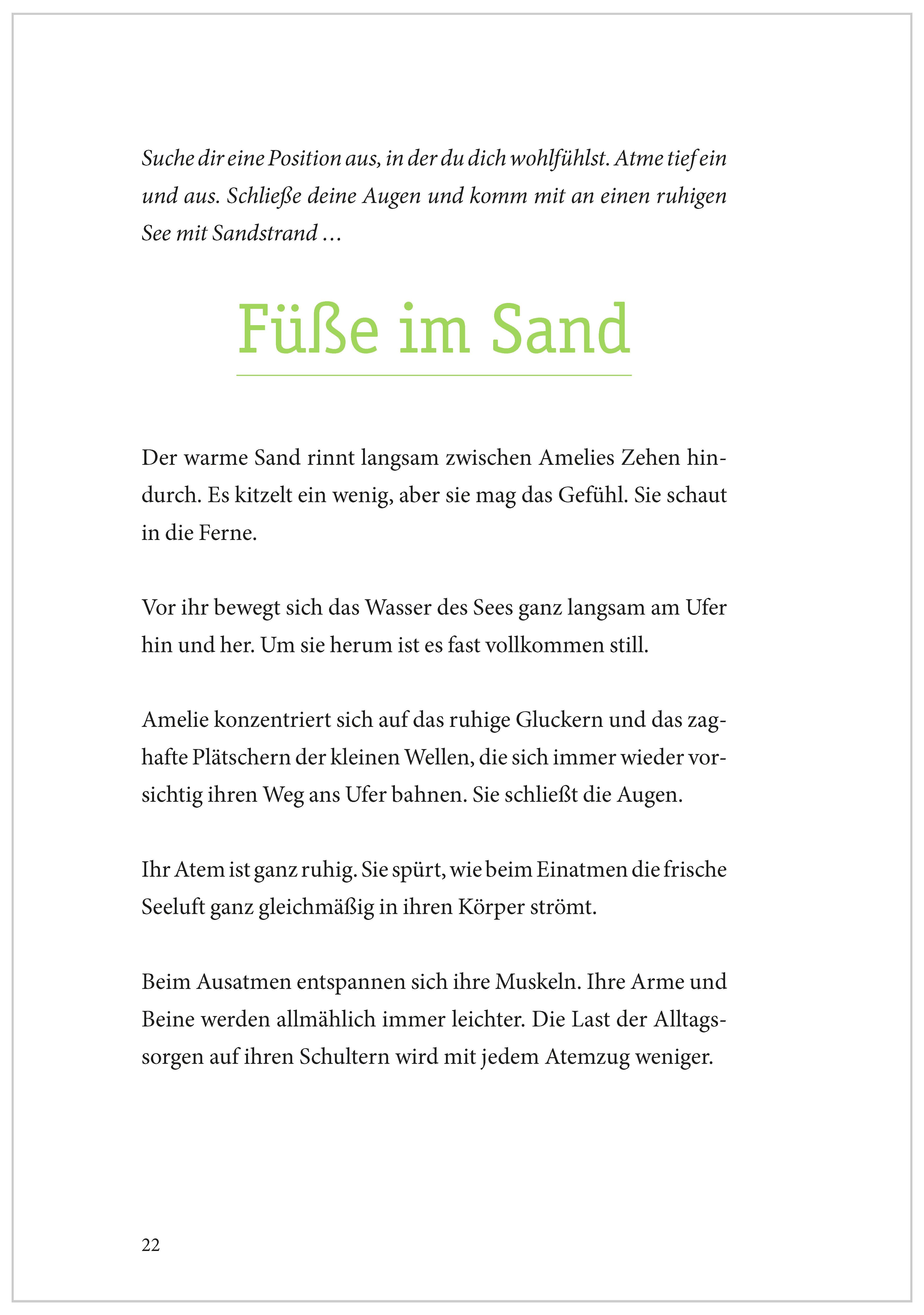 Beispielinhalt (Bild) Geschichten zum Entspannen für Senioren