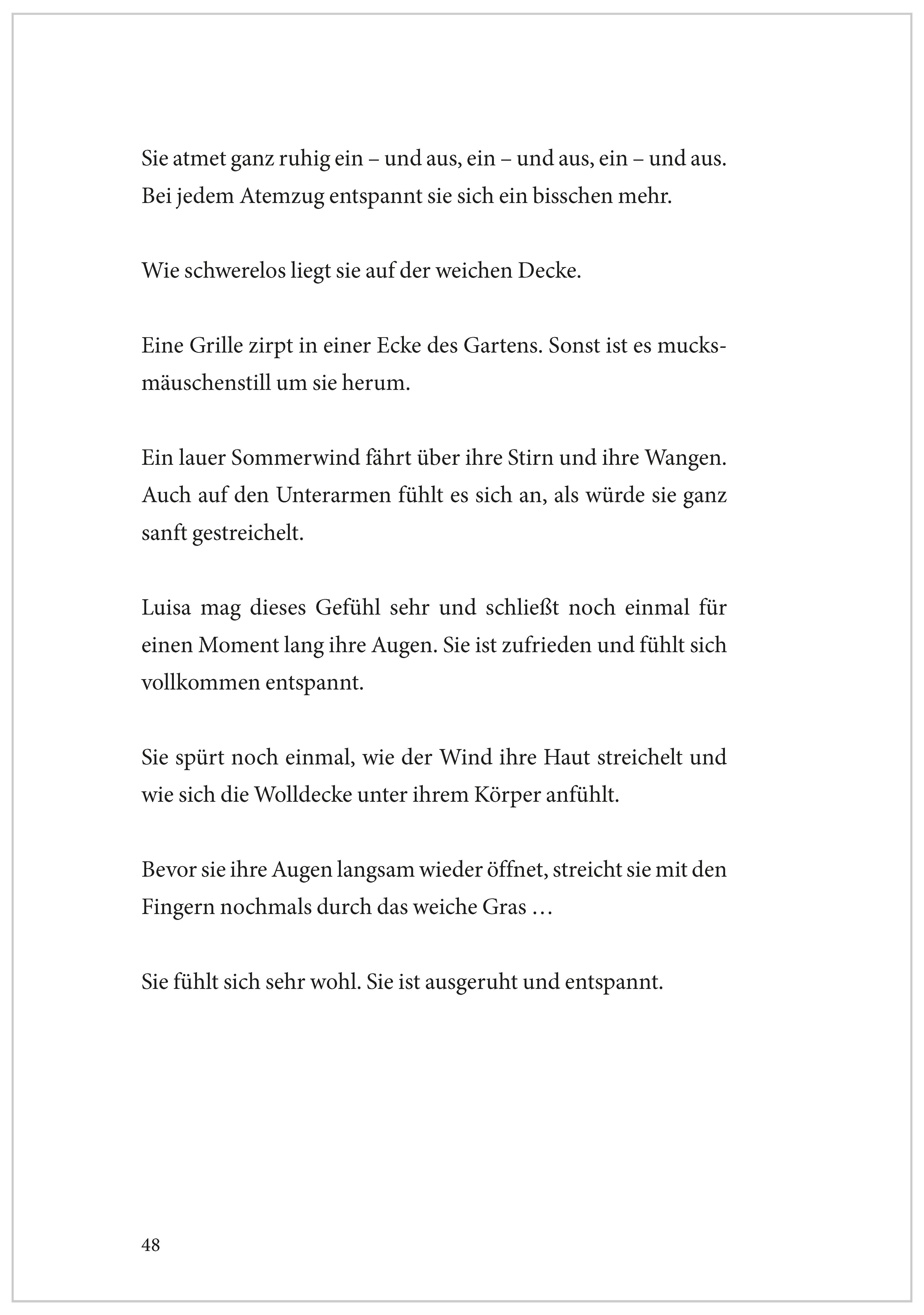 Beispielinhalt (Bild) Geschichten zum Entspannen für Senioren