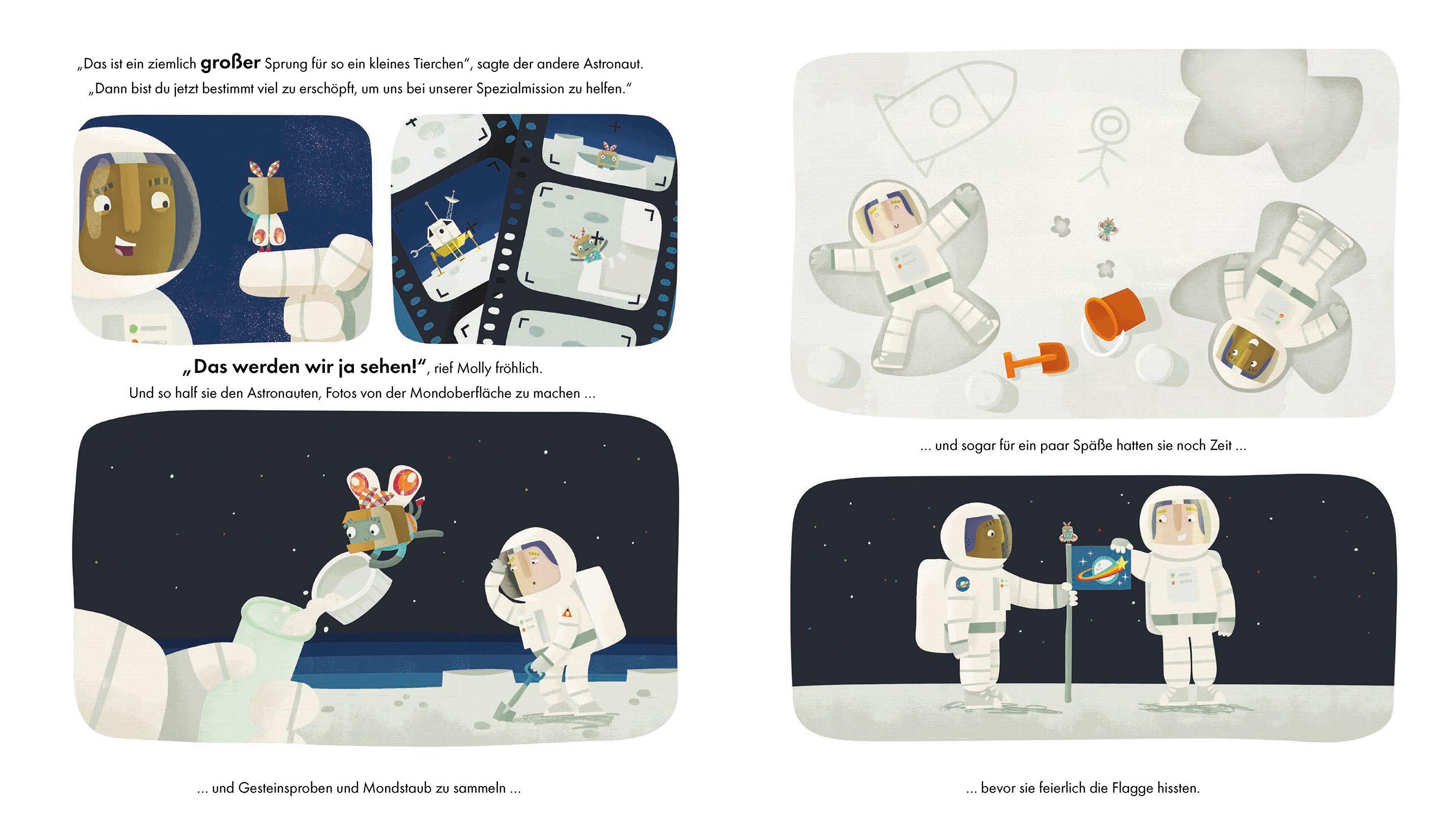 Beispielinhalt (Bild) Mollys Flug zum Mond