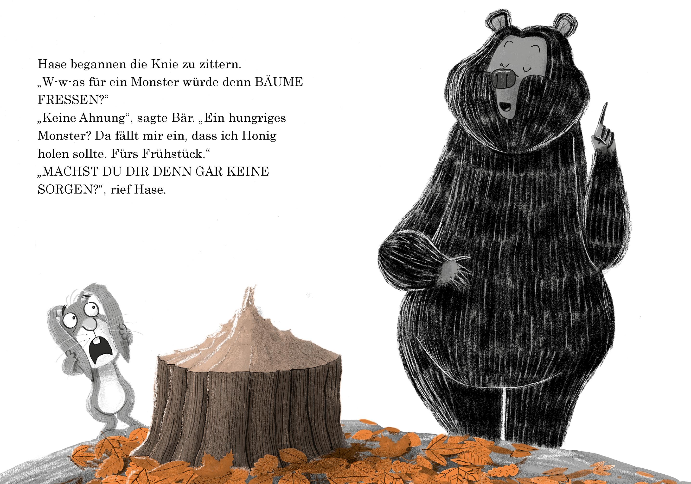 Beispielinhalt (Bild) Rotzhase & Schnarchnase - Das Tal wird kahl - Band 4