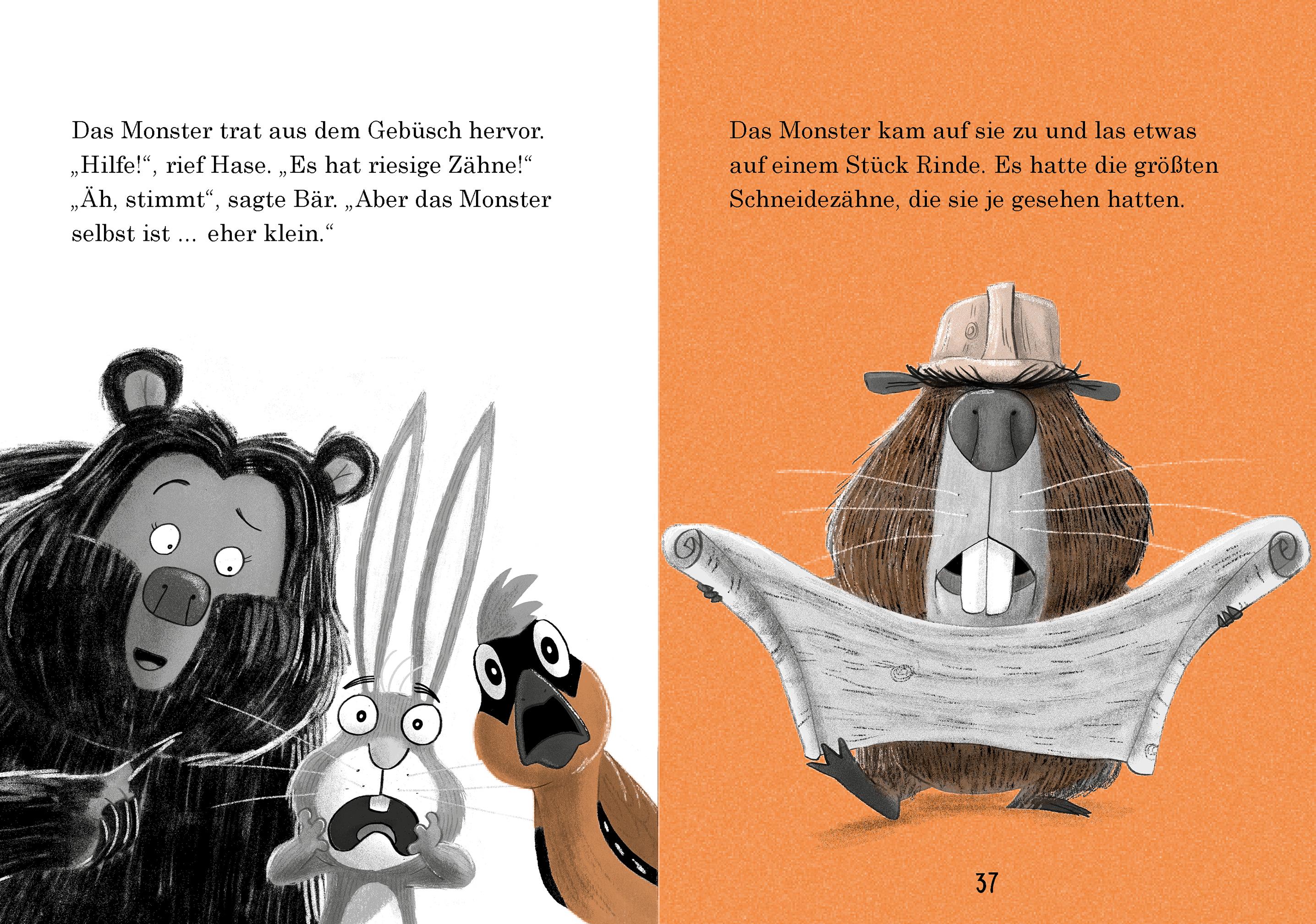 Beispielinhalt (Bild) Rotzhase & Schnarchnase - Das Tal wird kahl - Band 4