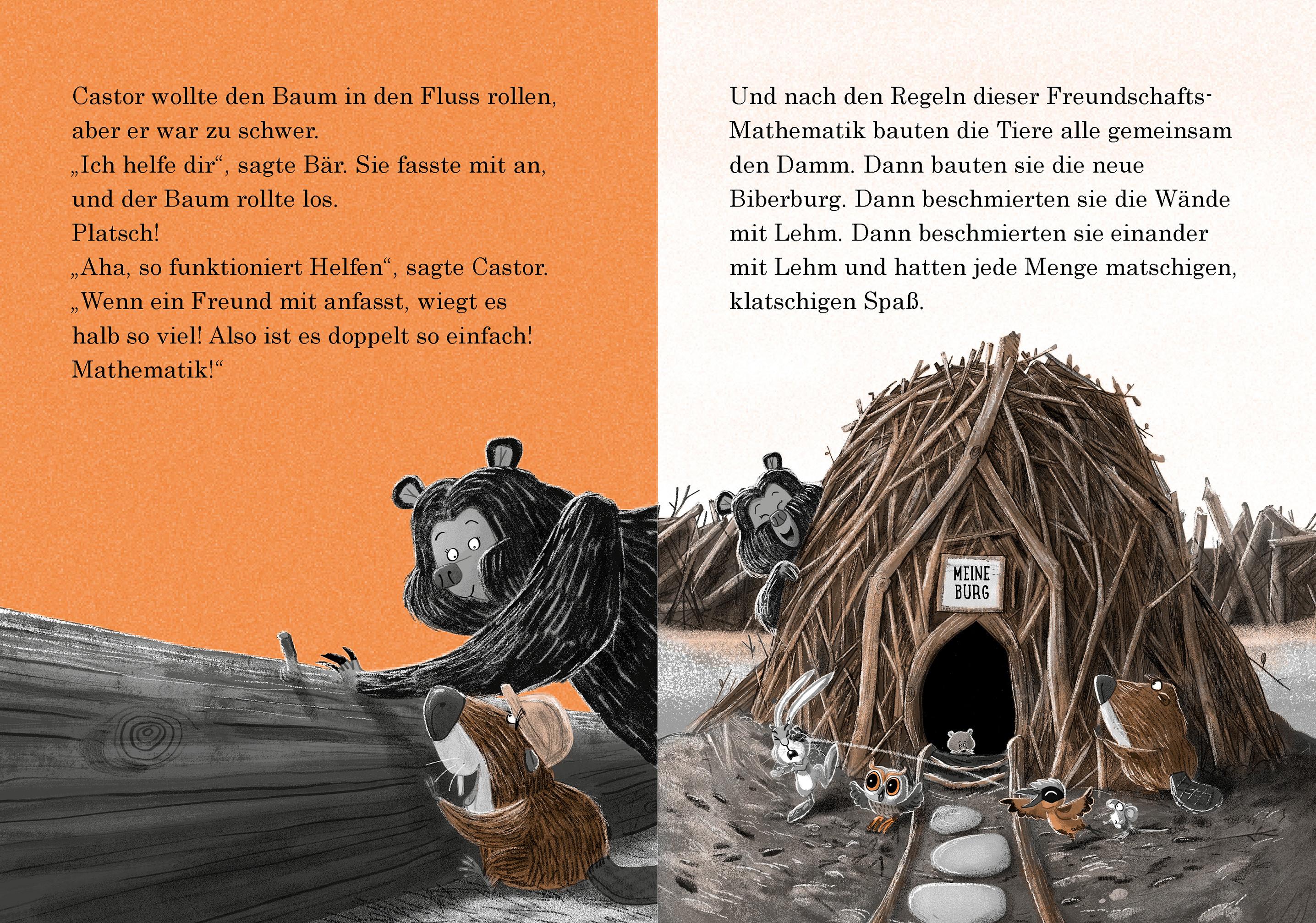 Beispielinhalt (Bild) Rotzhase & Schnarchnase - Das Tal wird kahl - Band 4