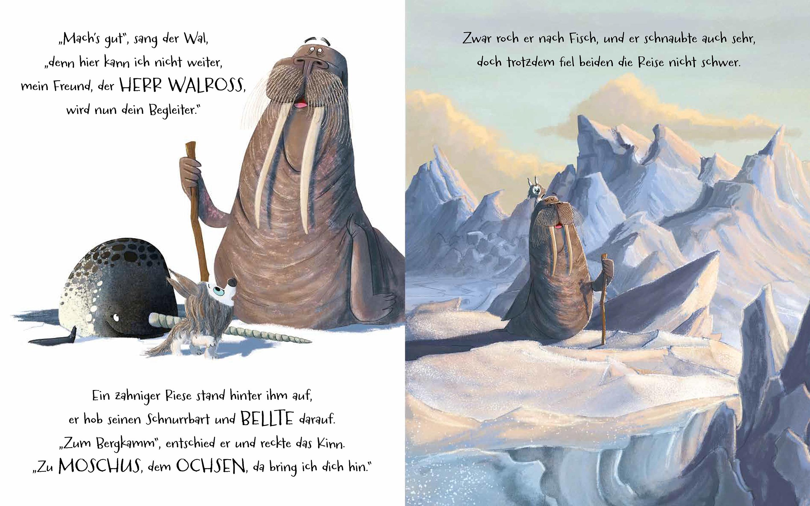 Beispielinhalt (Bild) Kleiner Wolf in weiter Welt