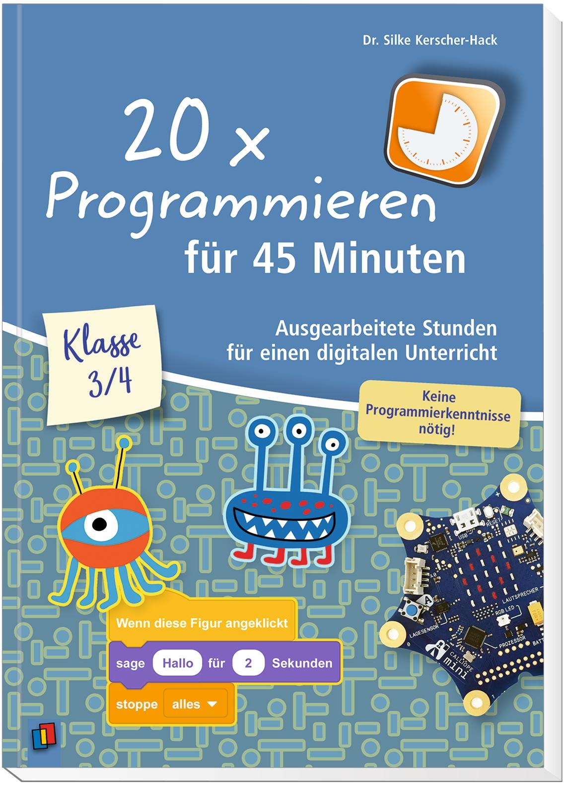 Beispielinhalt (Bild) 20 x Programmieren für 45 Minuten - Klasse 3-4