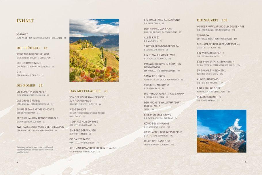 Beispielinhalt (Bild) Alte Wege in den Alpen