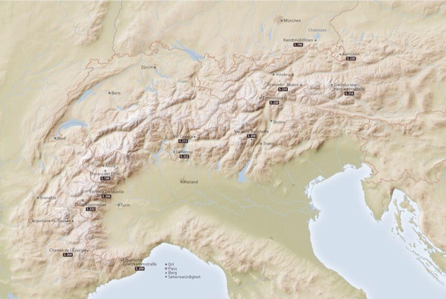 Beispielinhalt (Bild) Alte Wege in den Alpen