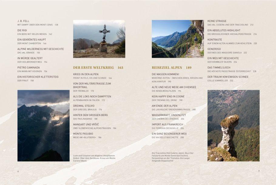 Beispielinhalt (Bild) Alte Wege in den Alpen