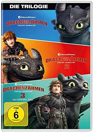 Vorderes Coverbild Drachenzähmen leicht gemacht 1 - 3 Movie Collection