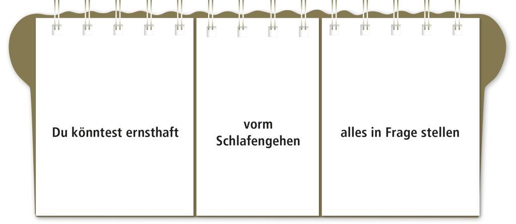 Beispielinhalt (Bild) Der Taschen-Therapeut